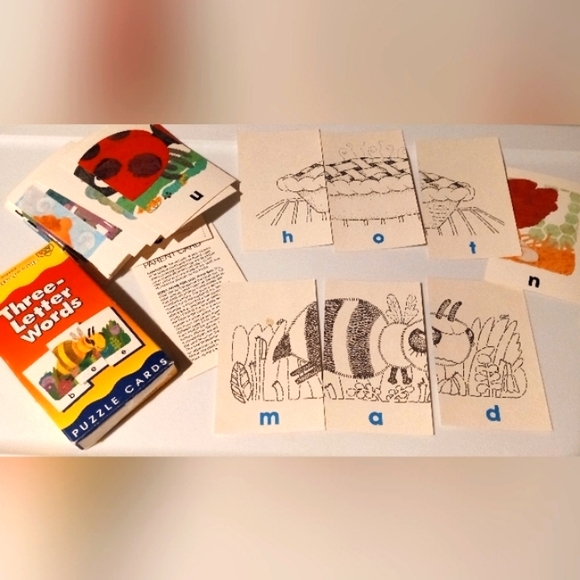 Gifted Testing Flash Cards - Pre-K - K with Bonus Three Letter Words Pack 🥰 - Picture 7 of 9